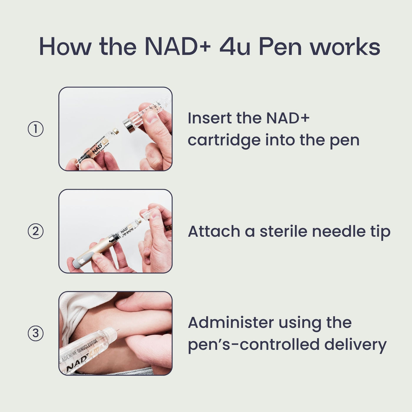 IV League x NAD+ 4u Pen Starter Kit (1000mg)