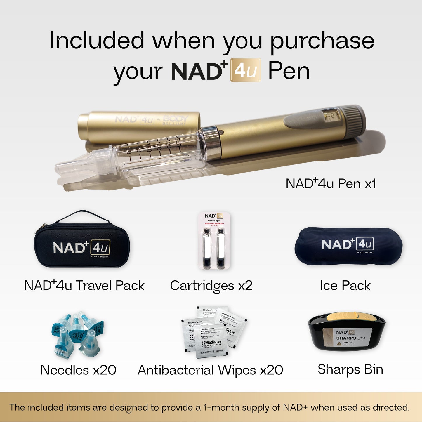 NAD+ 4u Pen Starter Kit