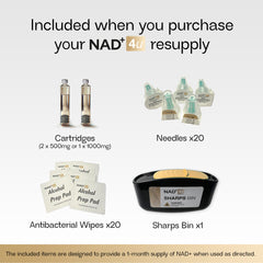 IV League x NAD+ 4u Resupply Kit (1000mg)